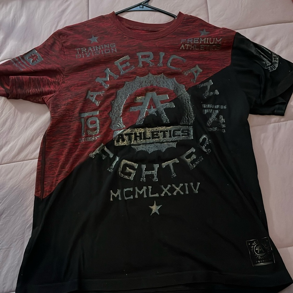 Medium male American fighter shirt